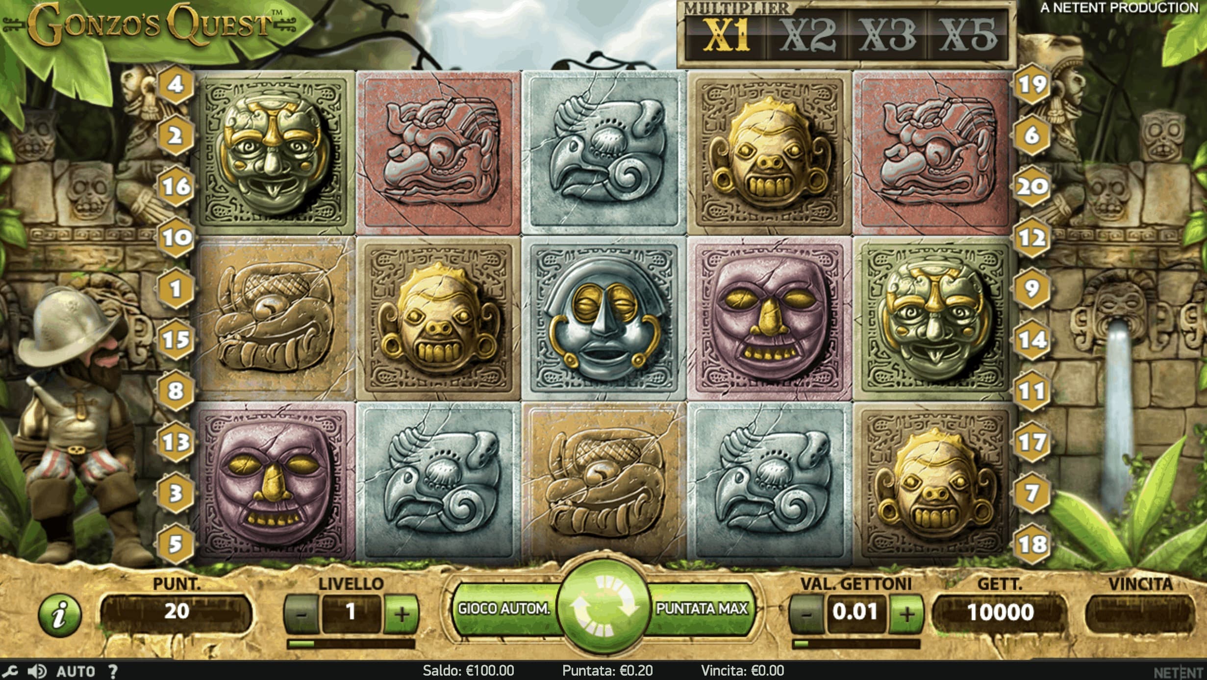 Gonzo's Quest slot machine
