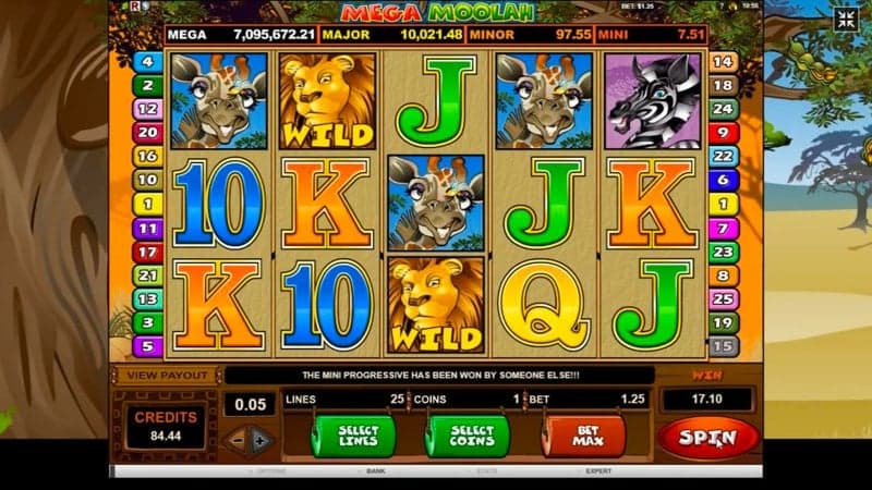 Mega Moolah slot