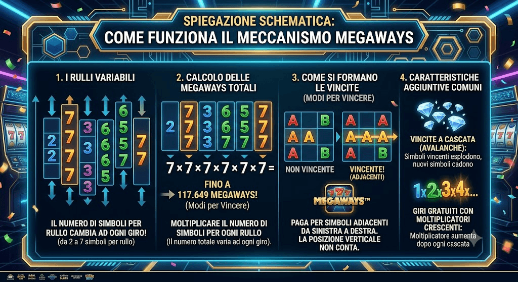 Come funziona Megaways
